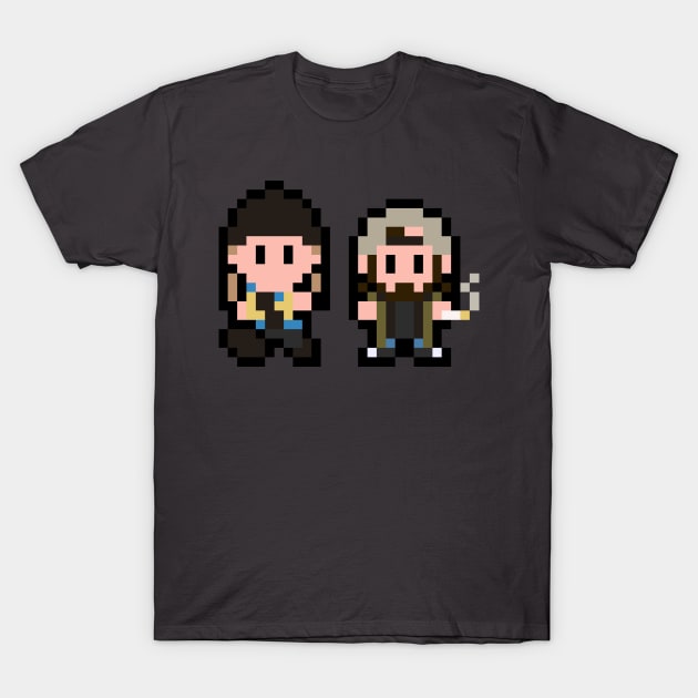 Hetero Pixelated Life Mates T-Shirt by ImpishMATT